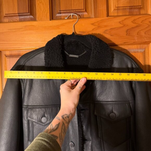 Sold~KITH leather trucker jacket XS - Picture 5 of 13
